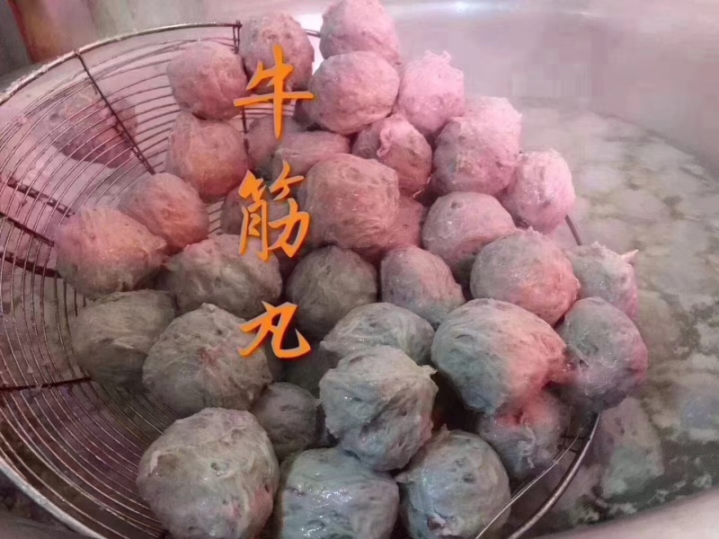 潮汕手打牛筋丸量大从优货源充足欢迎来电洽谈