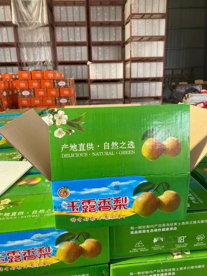 【热卖】山西精品玉露香梨大量供应，规格齐全品质保证量大优惠