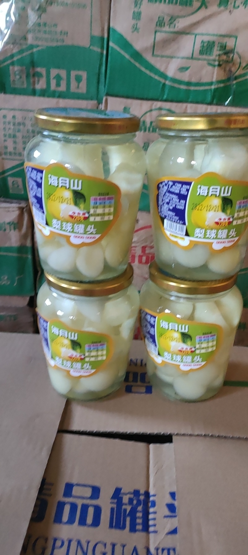 各种水果罐头