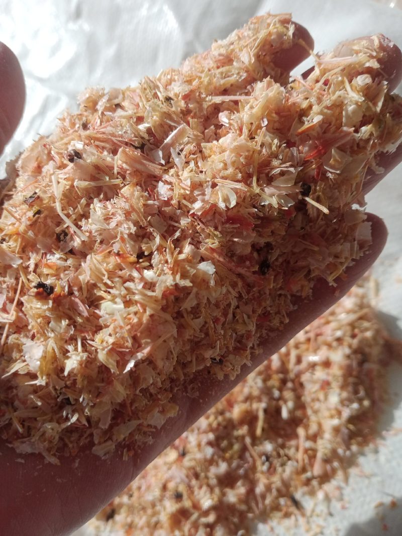 虾头整个高温水煮南美虾头饲料