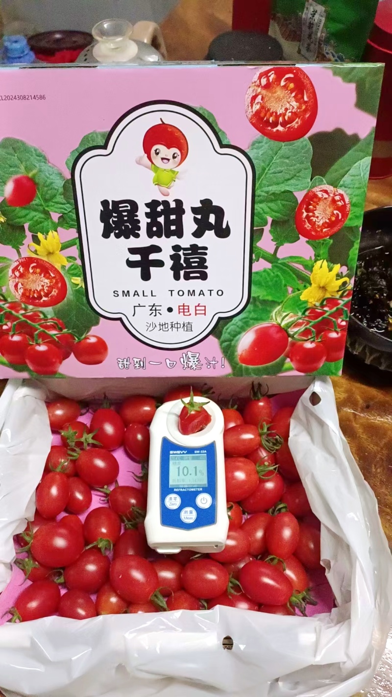 广东电白千禧圣女果大量上市，欢迎商超，团购，市场来电定购