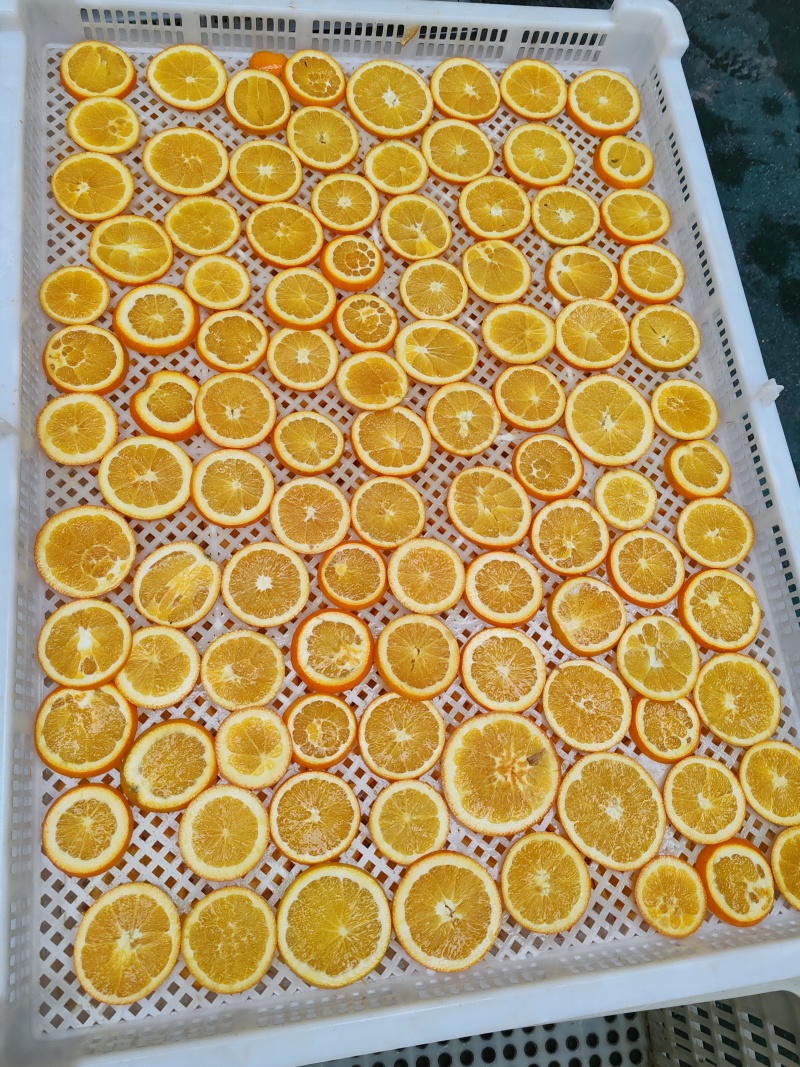 新货上市橙子香橙干水果袋装无糖橙子片纯手工切片即食装