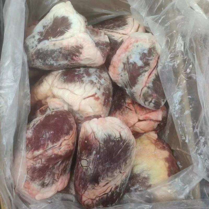 黄牛心去油新鲜冷冻牛心大个牛心批发商用整箱批发包邮