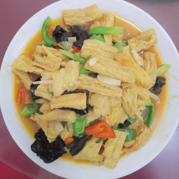 黄豆腐竹