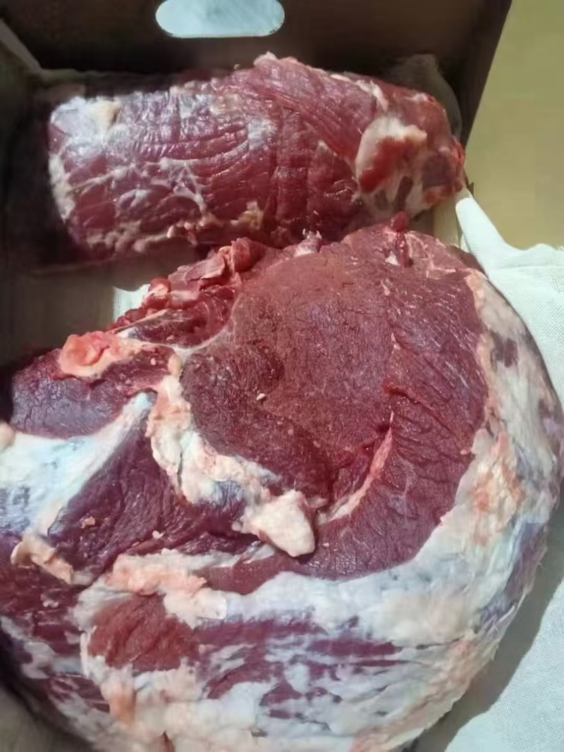 纯干牛肉不打水，价美物廉，肉色纯正源头厂家