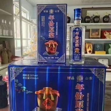 山东景芝白酒浓香型52度1×6