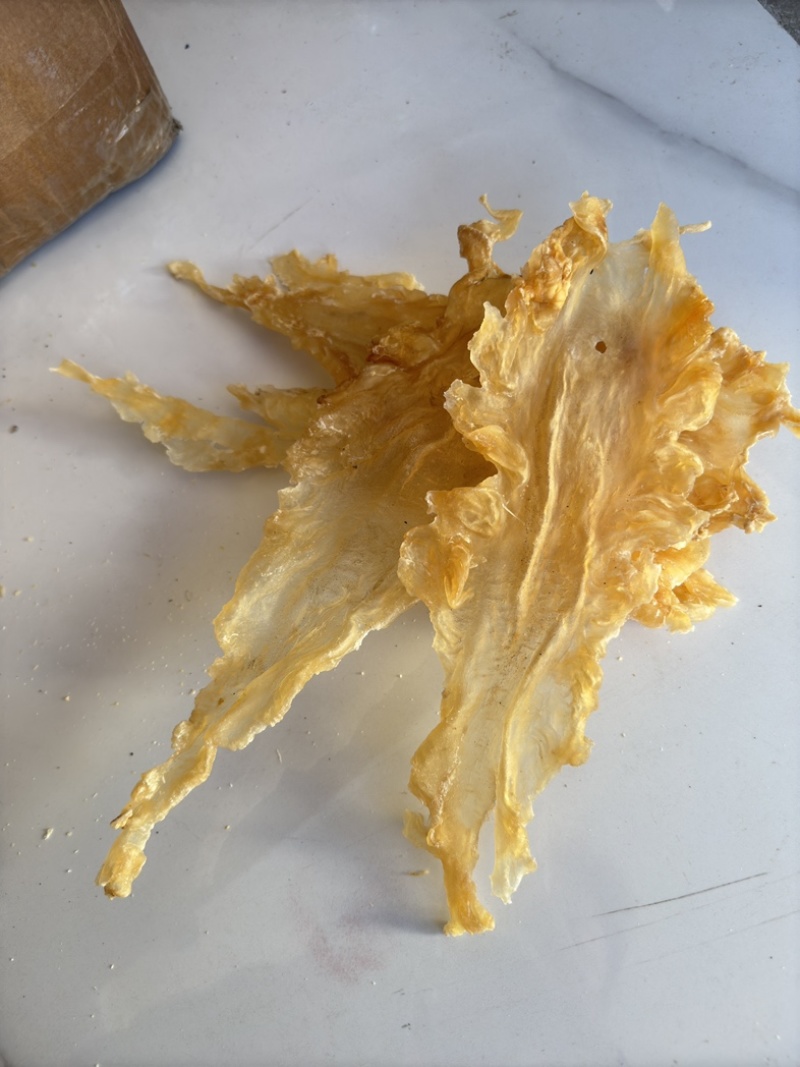挪威鳕鱼胶清水货7-9头一斤特大号胶厚花胶