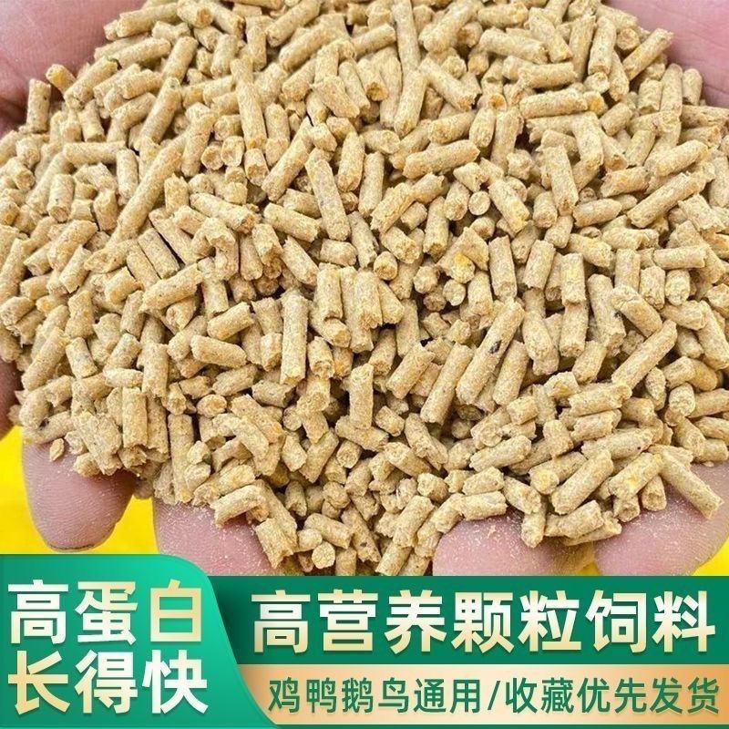 厂家直发50斤100斤饲料鸡饲料批发鸡鸭通用鸭鹅钓鱼全价