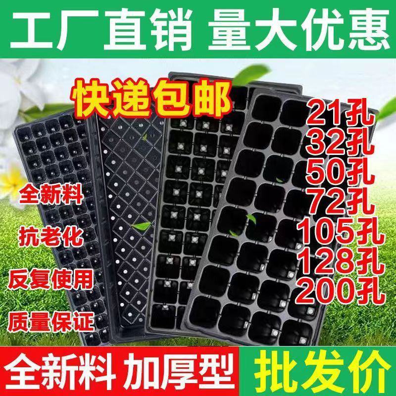 穴盘育苗盘育苗盒器苗木多肉育苗箱育苗盆托盘营养钵育苗杯