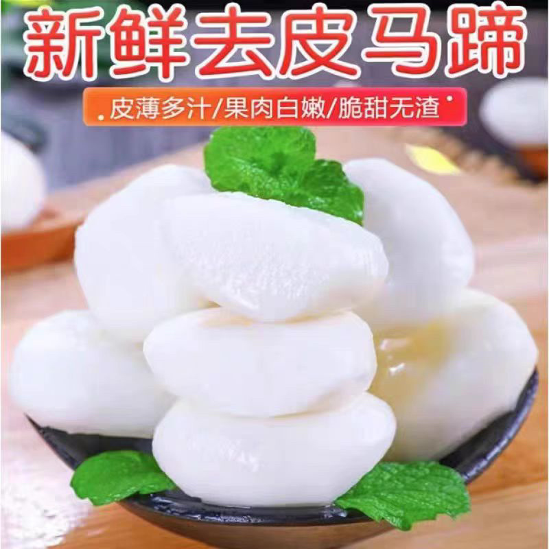 广西荸荠白马蹄全白大量现货一手货源价格低，质量保证