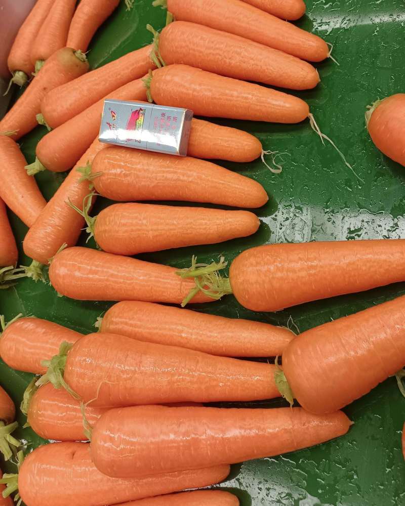 精品水洗胡萝卜三红胡萝卜二红大红萝卜电商货箱子货