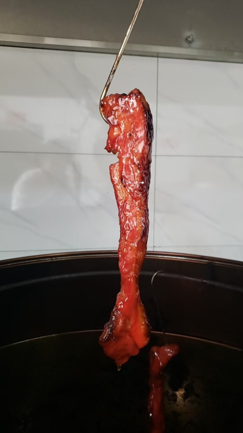 正宗港式蜜汁叉烧商用广东烧腊熟食五花肉梅头肉秘制腌制