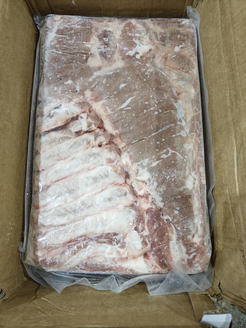 国产黑猪中方五花肉很厚精修度高肥瘦均匀厚切五花**