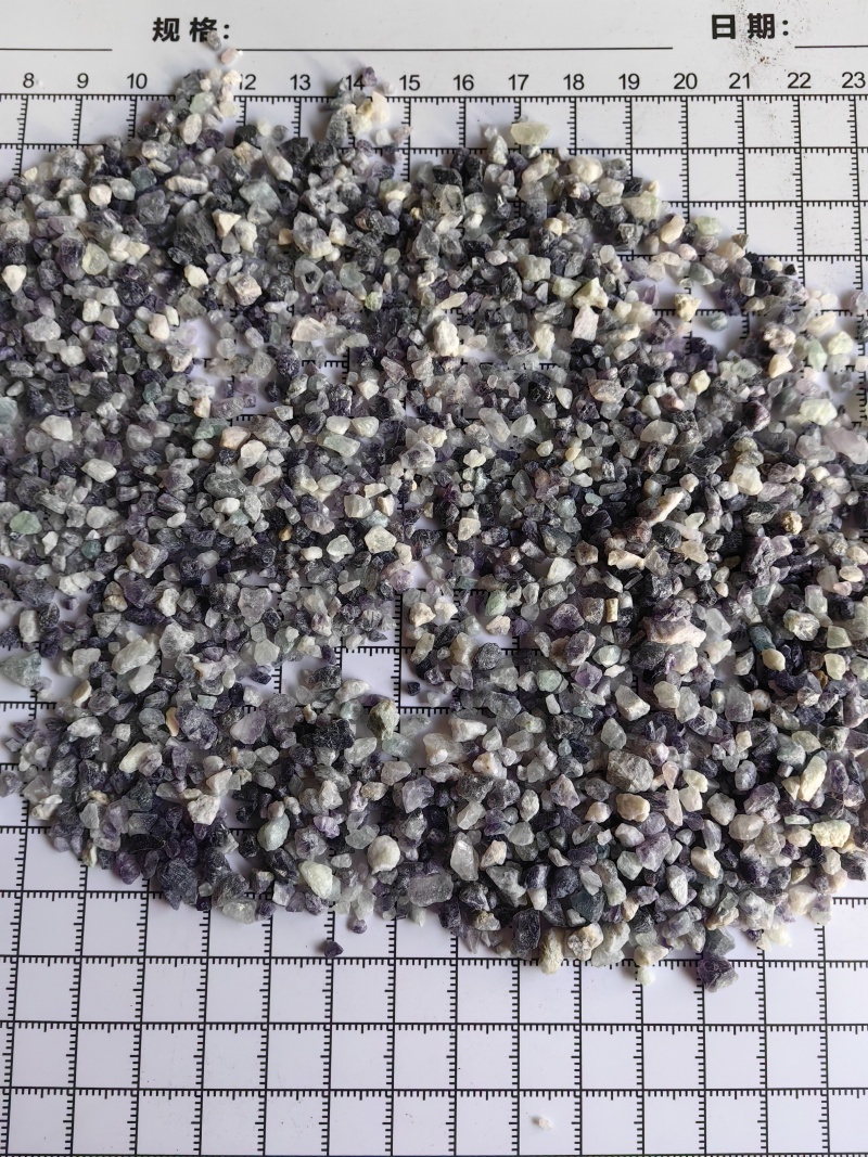 紫石英颜色好优质紫石英石矿石批发一手货源