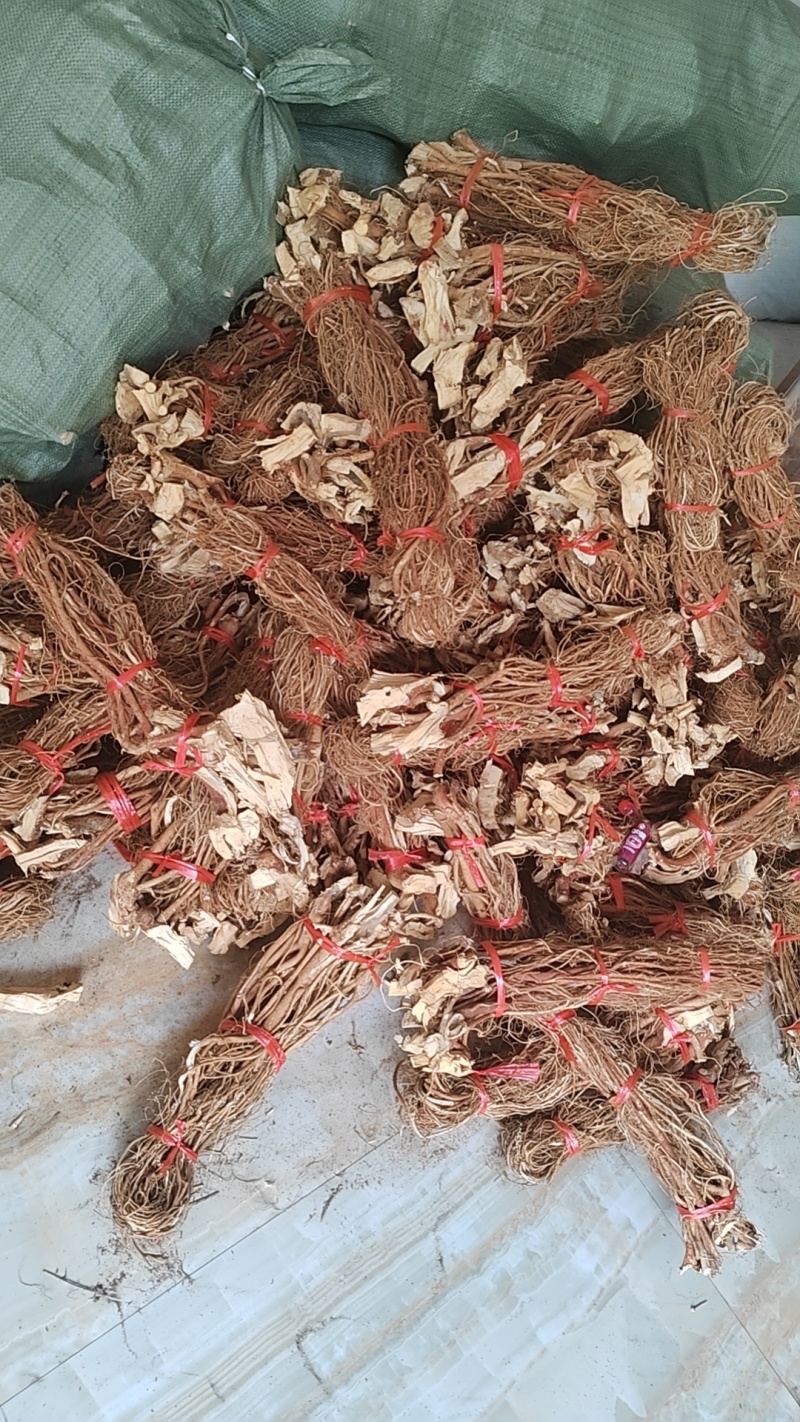 野生五指毛桃小扎，无硫，无包心