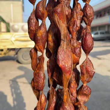 排骨香肠麻辣排骨香肠真空500g袋装排骨香肠礼品会销展会