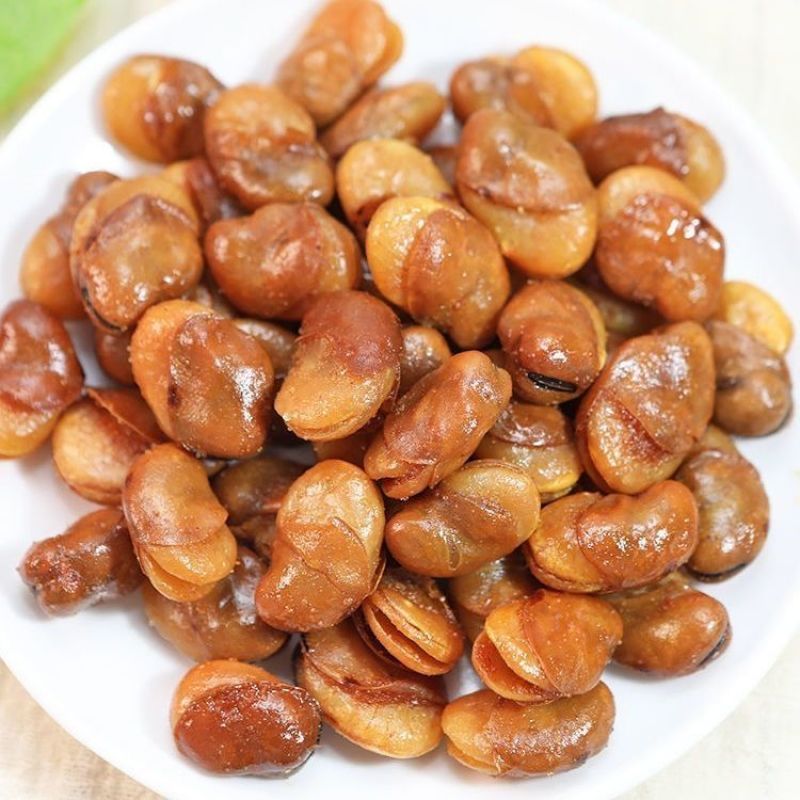 香酥蚕豆牛肉味兰花豆油炸兰花豆香辣下酒菜蚕豆馋豆