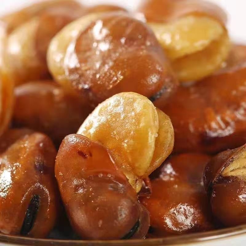 香酥蚕豆牛肉味兰花豆油炸兰花豆香辣下酒菜蚕豆馋豆
