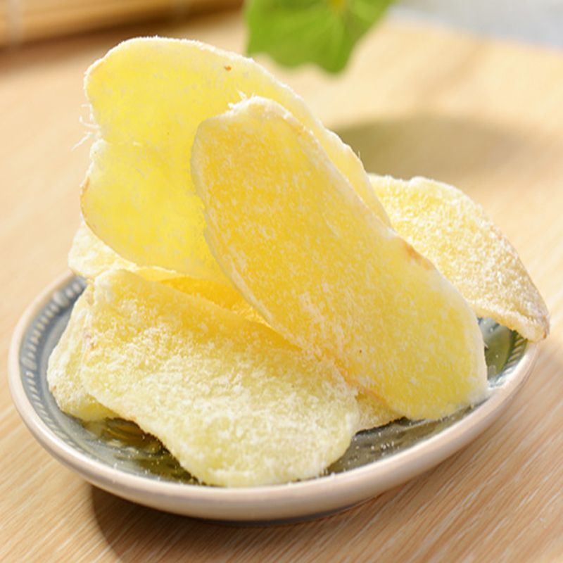 姜片500g/1000g姜糖片特产蜂蜜泡茶红糖姜片老干姜
