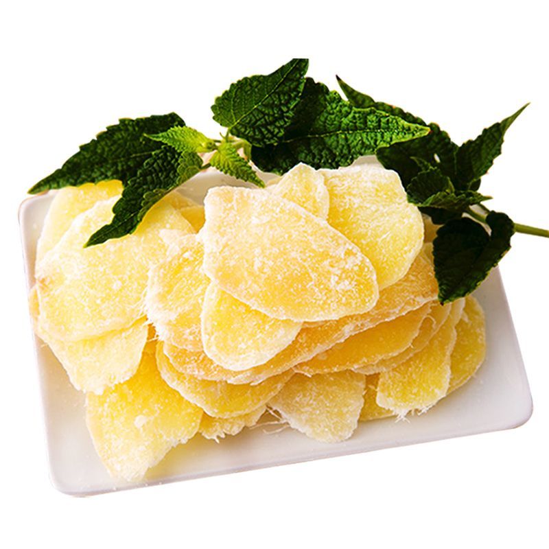 姜片500g/1000g姜糖片特产蜂蜜泡茶红糖姜片老干姜