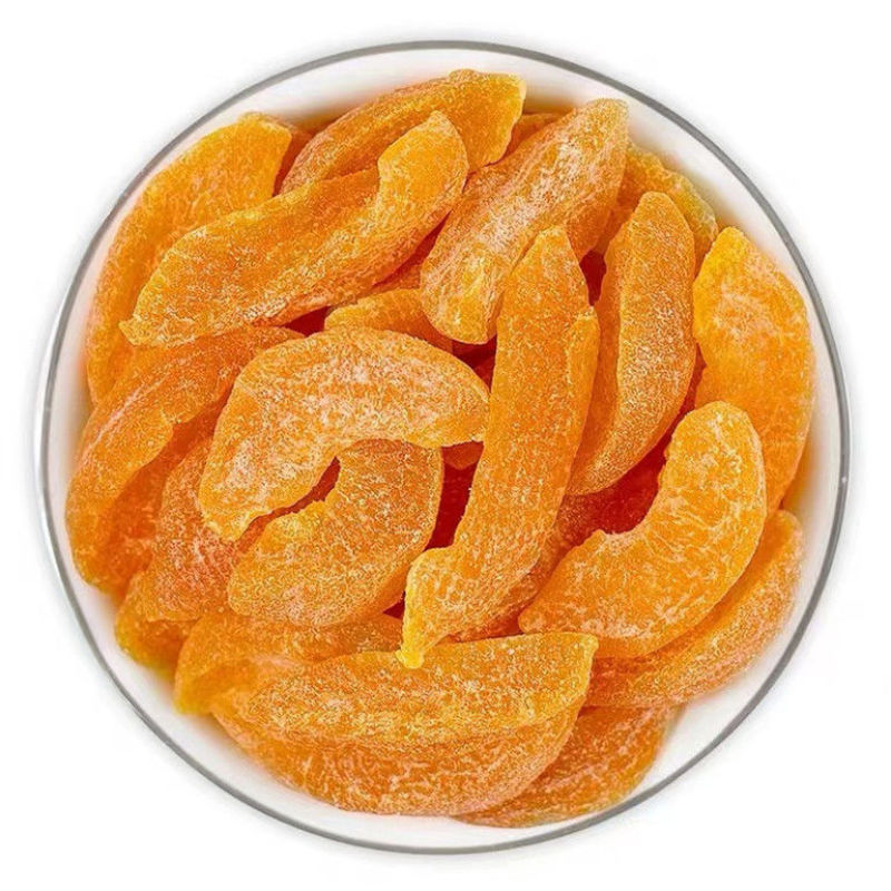 正宗黄桃干桃肉干水蜜桃果干果脯蜜饯黄桃果干盐津桃子肉干零