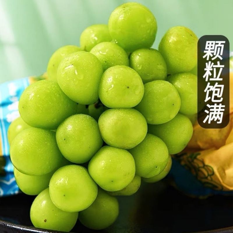 阳光玫瑰皮薄肉厚粒大无核圆润饱满香甜多汁质量保证