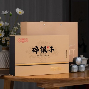 十年糯香碎银子特级普洱茶熟茶化石普洱老茶头云南勐海熟茶糯