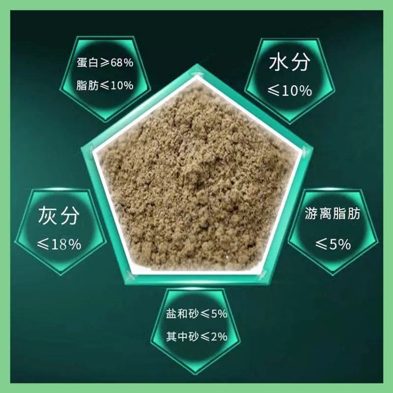 秘鲁正品进口鱼粉喂家禽猪水产龙虾宠物钓鱼各种兽用好原料