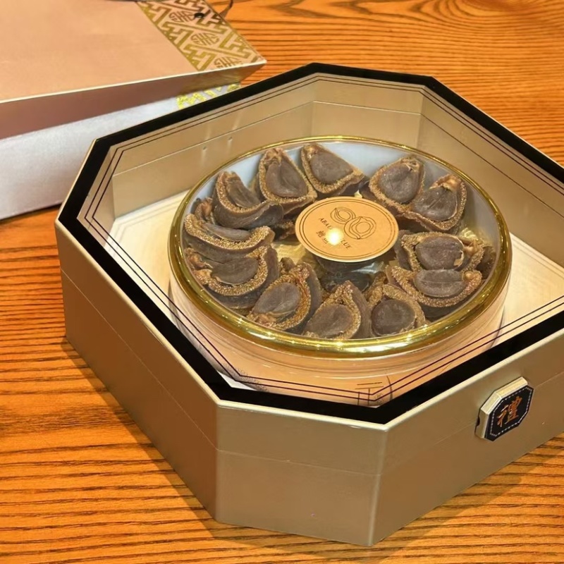 南非吉品鲍鱼溏心干鲍鱼口感软糯足干批发价格送礼鲍鱼