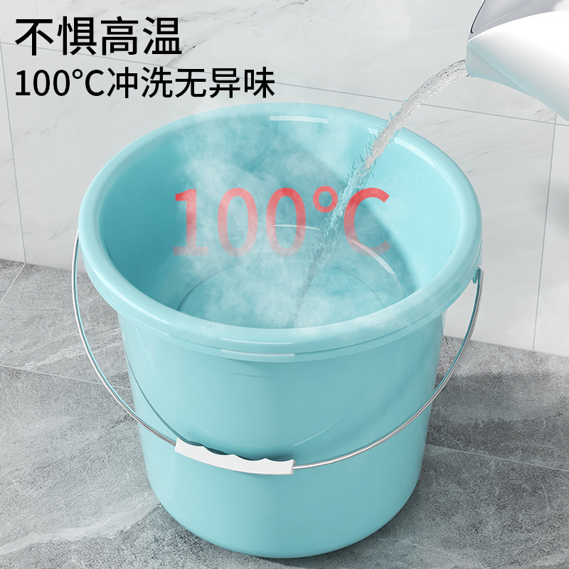 加厚带盖洗衣桶家用塑料桶学生宿舍洗澡桶大号储水桶批发水桶