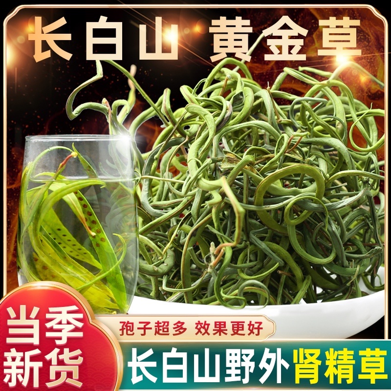 正宗长白山云南小叶化石草肾精草猫须草中药材新货
