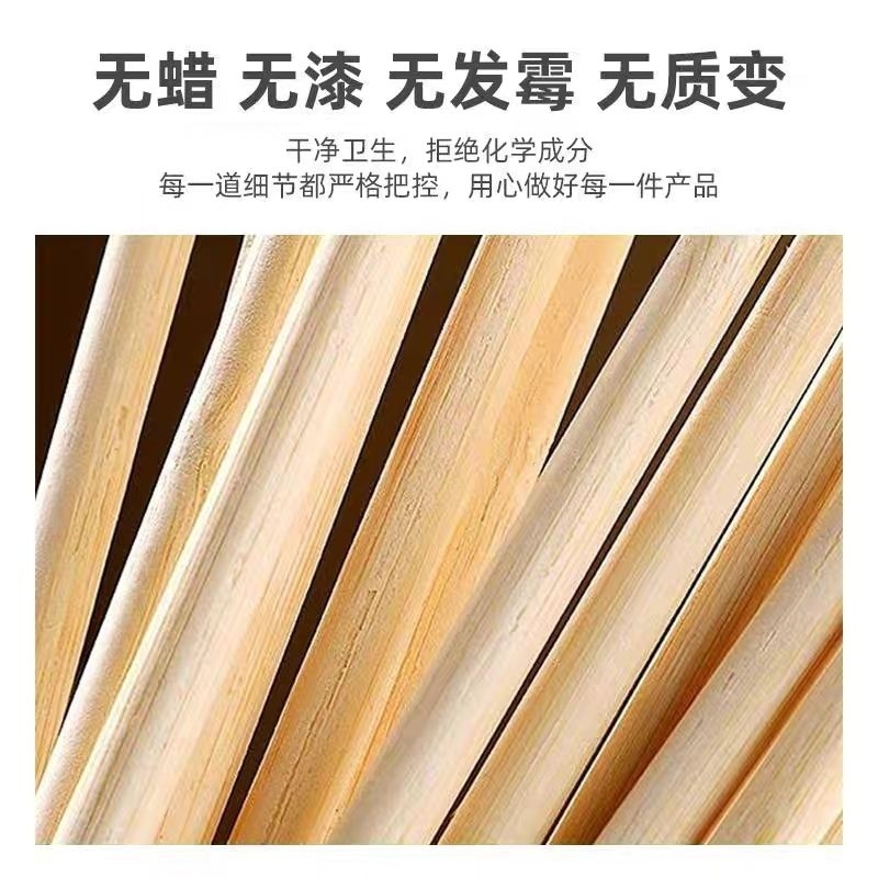 竹签精选竹木实心竹棒厚实耐用不易折断质量保证电联