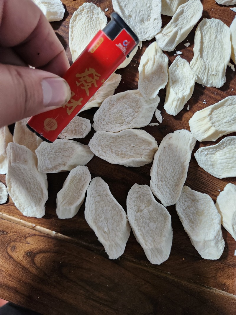铁棍山药无硫片柳叶片原片片马蹄片中药材山药干