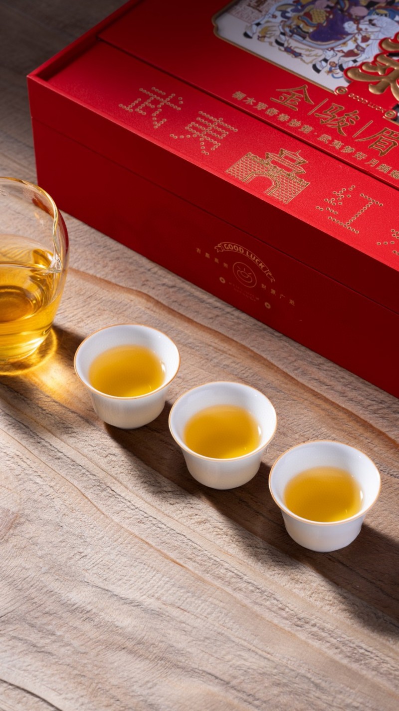 送礼金骏眉红茶武夷山高山红茶桐木关茶叶送人礼盒装250g