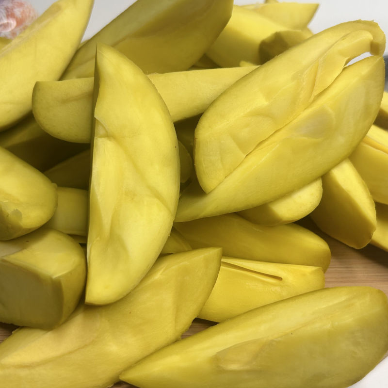 潮汕特产甘草泡芒果条生吃酸脆爽口青芒果条新鲜即食水果腌制