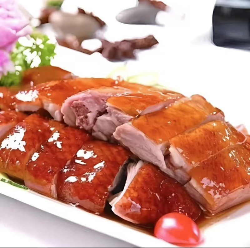 广式烧鸭秘制配方脆皮烤鸭新鲜熟食烧腊真空包装开袋加热即食