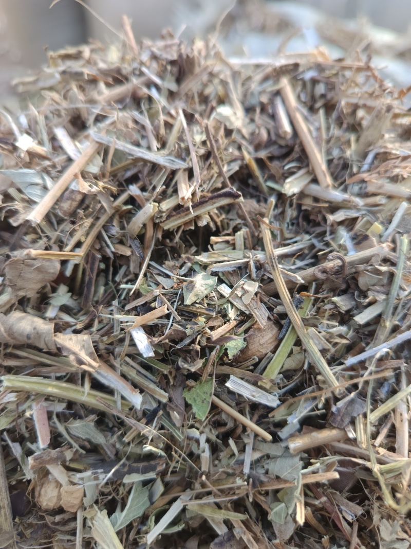 山东菏泽曹县花生秧自家一手货源货量大干度好无土无膜杂质少