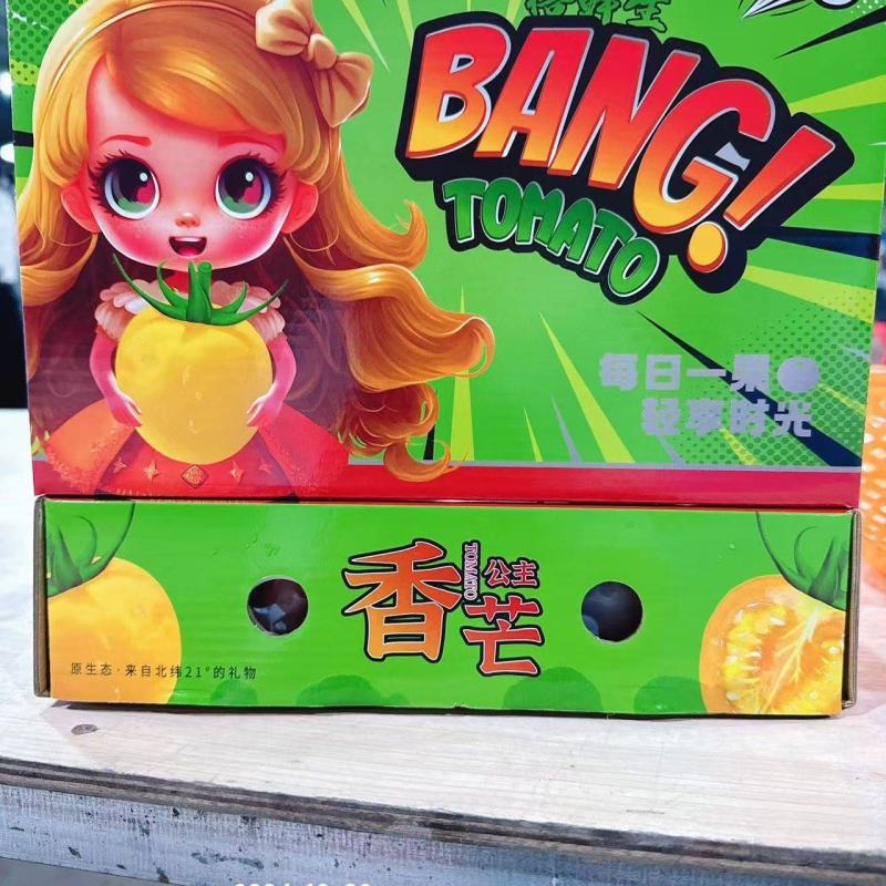 广东电白正宗老千禧圣女果一超商电商社区团购产地一件代发