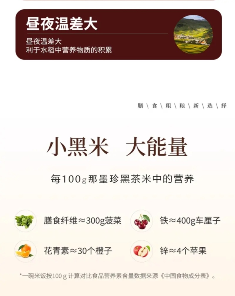 年货礼盒[先喝茶，再吃养生米]那墨珍黑茶米，适合控糖减脂