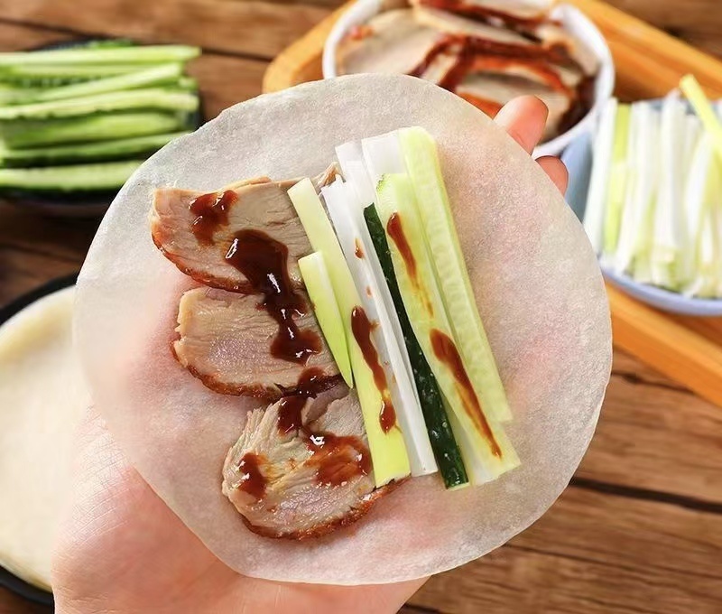 【熟食鸭子】仿手工全熟烤鸭饼-柔软劲道