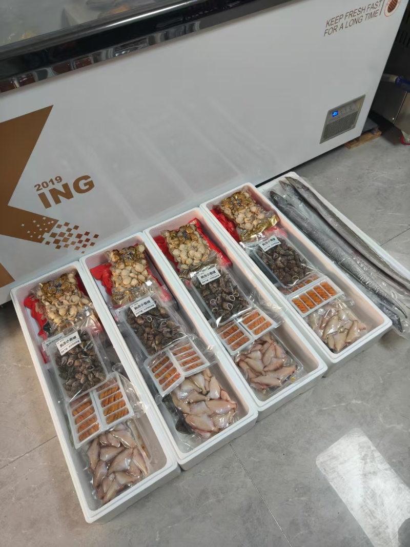各种海鲜大礼包送礼佳品，重货捆绑式落地，完好无损，欢迎订购