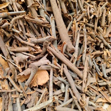 烟桂段，足干，过筛