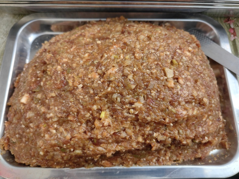 清真手工馄饨，牛肉大葱。馅的品类支持定制