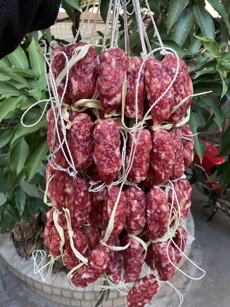 精制东莞肠枣肠大粒肠广式腊肠玉米衣腊肠腊味高质量酒店供应