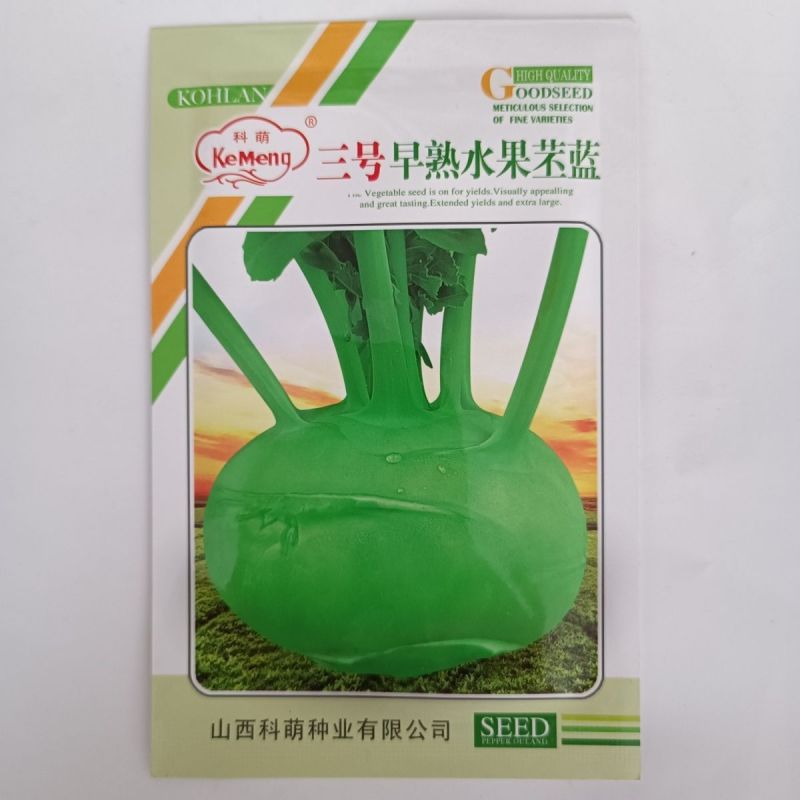 二号水果苤蓝种子扁圆形苤兰种子脆甜无纤维春秋季大苤蓝种子