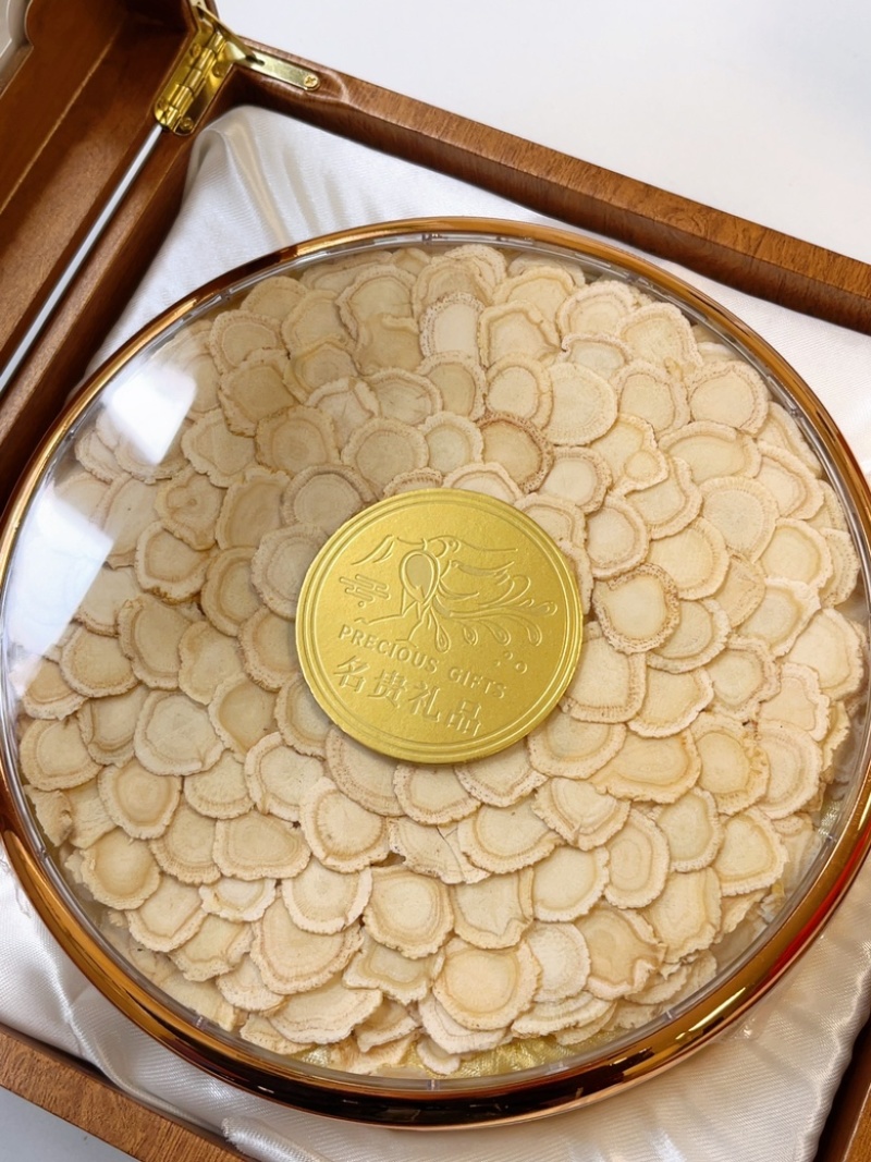 长白山西洋参片礼盒花旗参优质片一盒100克包邮