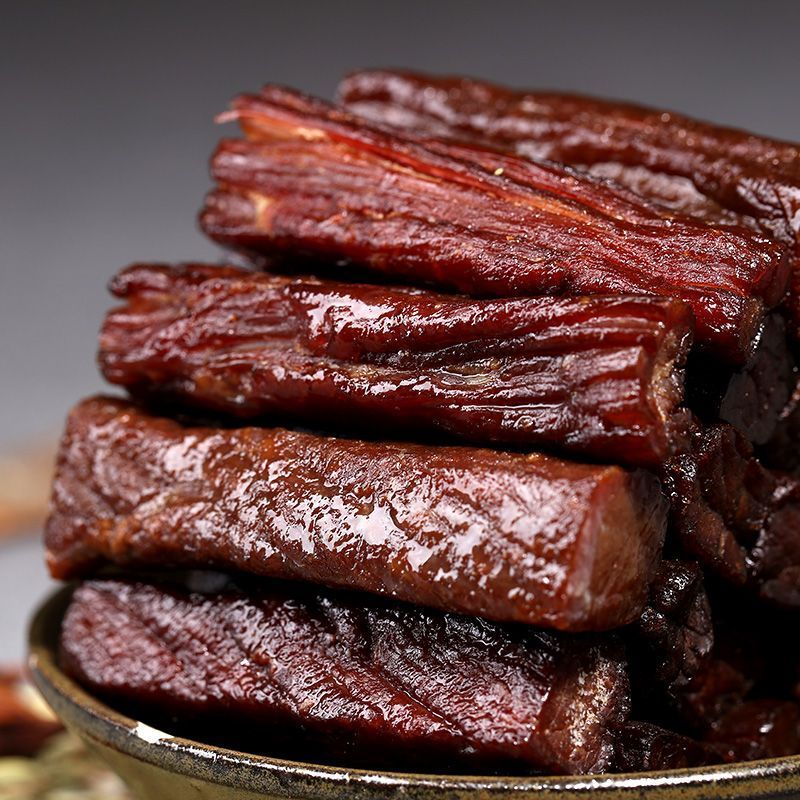 零添加牛肉干批发八成干，老人孩子孕妈妈都可以吃招全国代理