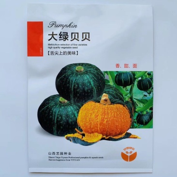 大绿贝贝南瓜种子早熟果肉浓黄色肉厚味道香浓面