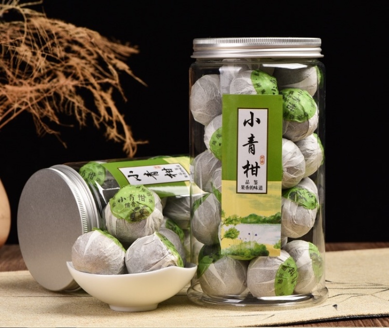 老牛茶，普耳茶小青柑