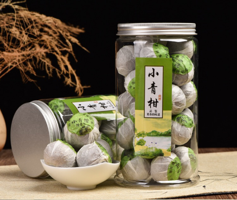 老牛茶，普耳茶小青柑